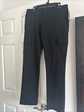 Dickies Black Women's Cargo Trousers with Flap Pockets